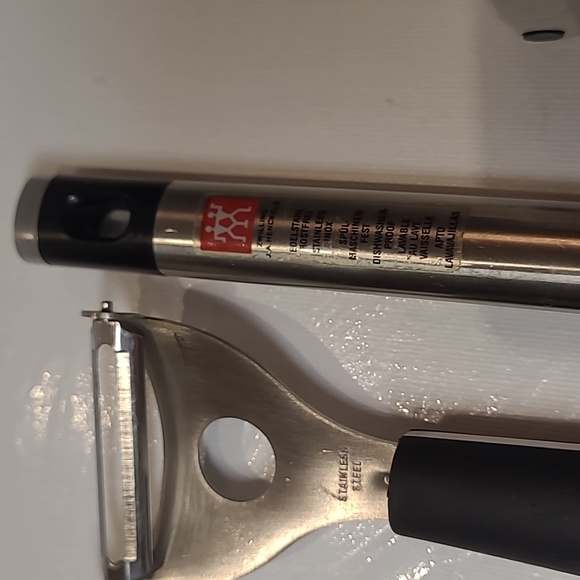 Zwilling  j. A henckels Drizzle Spoon. sharpener. Potato peels 3set - Picture 9 of 10